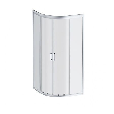 Душевой уголок Am.Pm Gem W90G-401-080WT 80х80 стекло прозрачное профиль хром без поддона