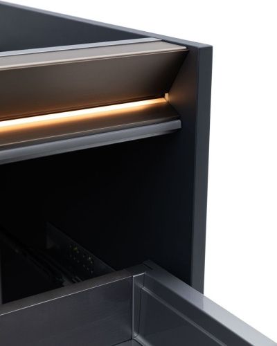 Тумба под раковину Allen Brau Activity 1.34014.AM 100х50 подвесная цвет черный - фото 3