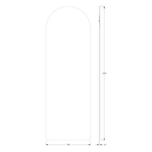 Зеркало Evoform Primary BY 0103 50х150 подвесное - фото 2