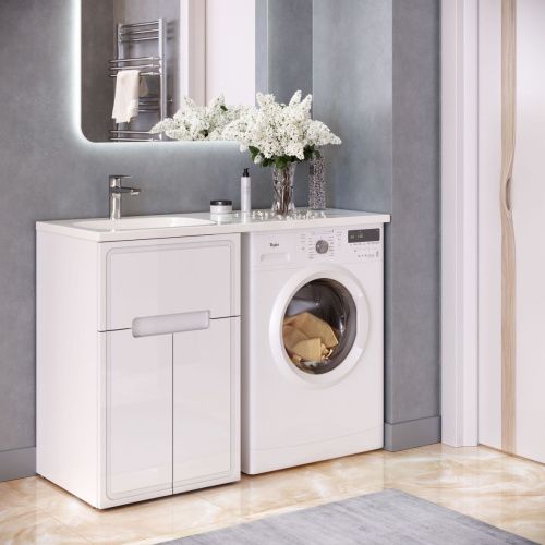 Тумба под раковину Taliente Olejo TA-MBO-60NR-blanco 50х50 напольная цвет белый - фото 3