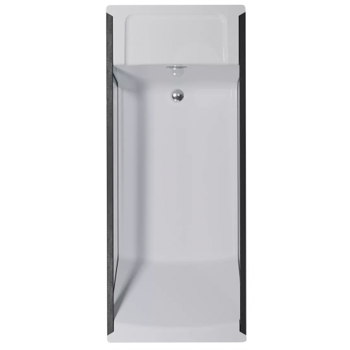 Ванна акриловая Aima Design GENESIS 01ген1875 180х75 отдельностоящая прямоугольная с ножками и каркасом - фото 3