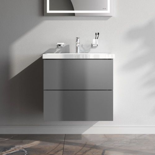 Тумба под раковину Am.Pm Gem M90FHX06022GM 60х40 подвесная цвет серый