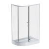 Душевой уголок Am.Pm Like W83G-302U120CT64 120х80 стекло прозрачное профиль хром без поддона