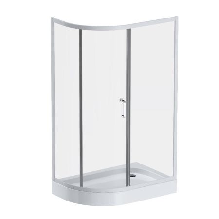 Душевой уголок Am.Pm Like W83G-302U120CT64 120х80 стекло прозрачное профиль хром без поддона