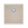Кухонная мойка LeMark Sinara 400-u 9910066 40х40 цвет бежевый поверхность матовая