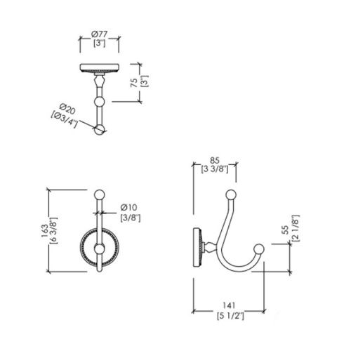 Крючок Devon Devon Dorothy DOR413RAME - фото 2