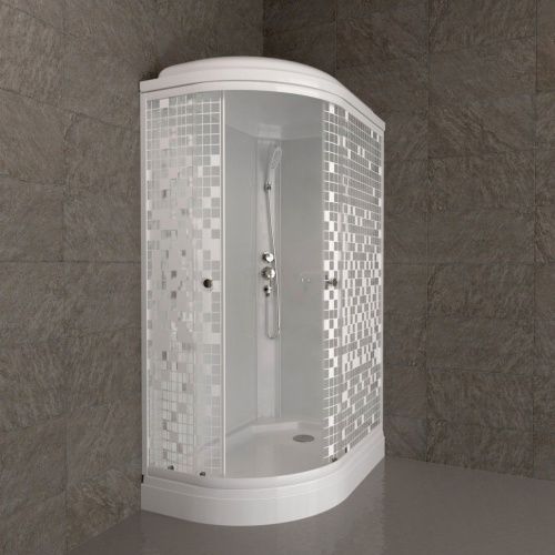 Душевая кабина Тритон Коралл Щ0000061818 120х80 четверть круга с крышей ориентация правая - фото 4