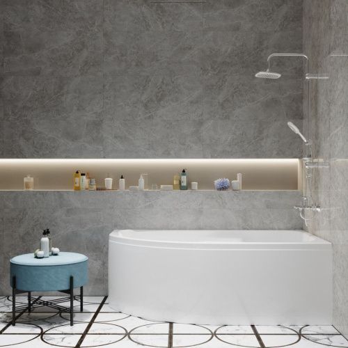 Ванна акриловая Тритон София Щ0000067270 150х95 пристенная асимметричная без каркаса - фото 4