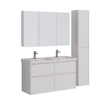 Тумба под раковину LeMark Combi LM03C125T 120х40 напольная цвет белый