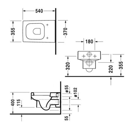 Крышка сиденье для унитаза Duravit Vero 0067690000 (нов. арт. 0067690094)