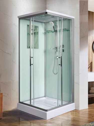 Душевая кабина WeltWasser WW500 10000003269 100х100 квадратная с крышей ориентация универсальная - фото 4
