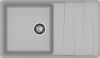 Кухонная мойка Granfest Level LV-860L серый 85х50 цвет серый поверхность матовая