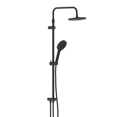 Душевая стойка Damixa Apollo 947000300 настенная цвет черный