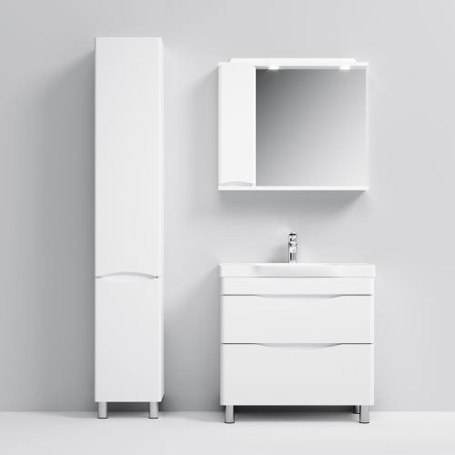 Шкаф-пенал Am.Pm Like M80CSL0356WG 40х190 напольный цвет белый - фото 3