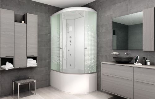 Душевая кабина AvaCan L920LGM+EL 120х80 асимметричная с крышей ориентация левая - фото 3