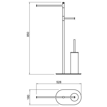 Стойка Timo Saona 13085/16