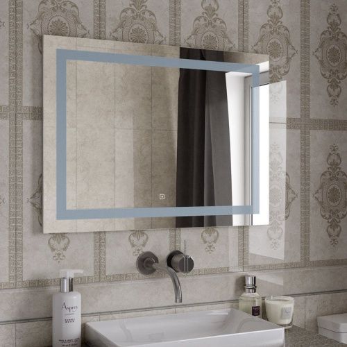 Зеркало Continent Rimini ЗЛП1404 100х70 подвесное - фото 3