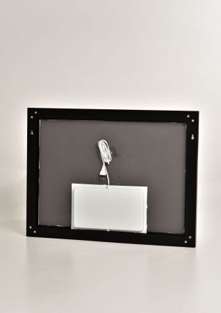 Зеркало с подсветкой Sintesi ARMADIO BLACK SIN-SPEC-ARMADIO-black-80 80х60 подвесное