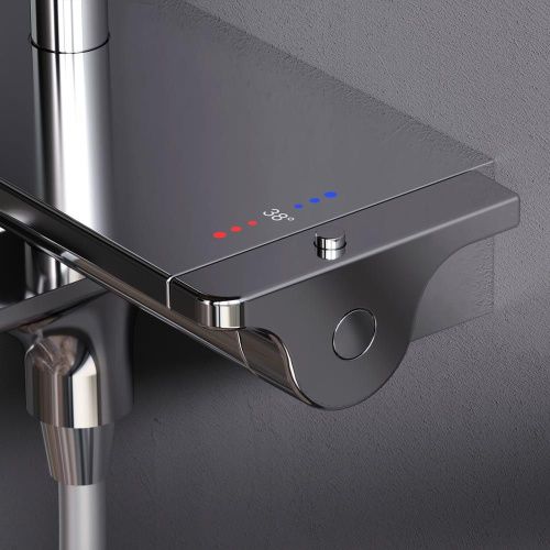 Душевая стойка Am.Pm Spirit V2.0 F0770A500 настенная цвет хром с термостатом - фото 5