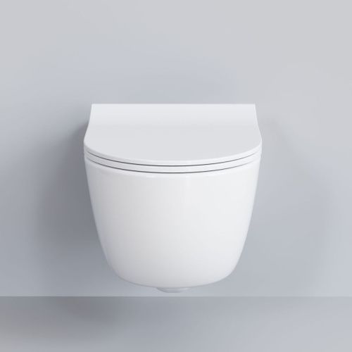 Унитаз подвесной Ambassador Abner 103T20001R-102T20001S белый с сиденьем микролифт - фото 3