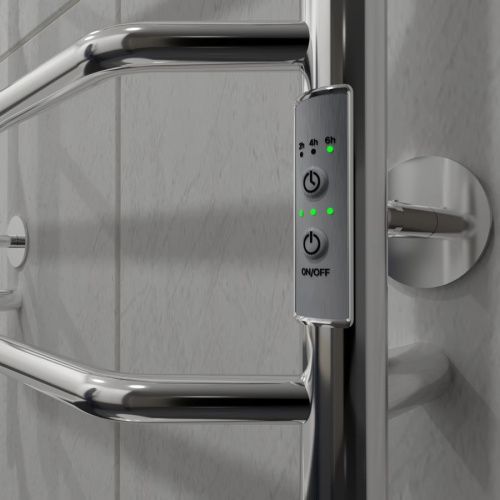 Полотенцесушитель электрический Тругор Пэк Пэксп6П80х5032 55х80 хром - фото 5