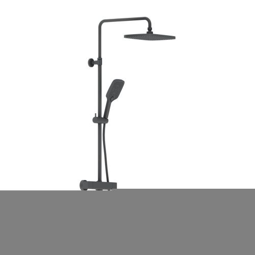 Душевая стойка Damixa Gala 953800300 настенная цвет черный