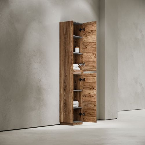 Шкаф-пенал Sancos Libra Floor PLB35FECH 40х190 напольный цвет коричневый - фото 3