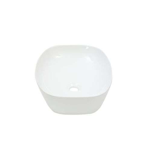 Раковина из сантехнического фарфора Melana 320352-805 50х40 накладная цвет белый без отверстий под смеситель - фото 5