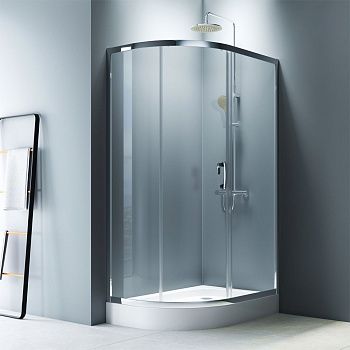 Душевой уголок Am.Pm Like W83G-302U120CT 120х80 стекло прозрачное профиль хром без поддона