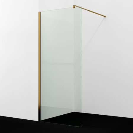 Душевая перегородка Wasserkraft Rur 30W 30W46BG 110х200 стекло прозрачное профиль золото
