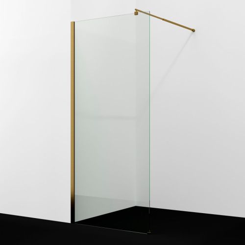 Душевая перегородка Wasserkraft Rur 30W 30W44BG 100х200 стекло прозрачное профиль золото - фото 3