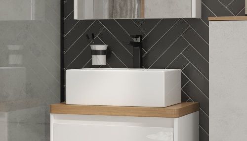 Раковина из сантехнического фаянса Velvex 7072 50х20 накладная цвет белый без отверстий под смеситель - фото 4