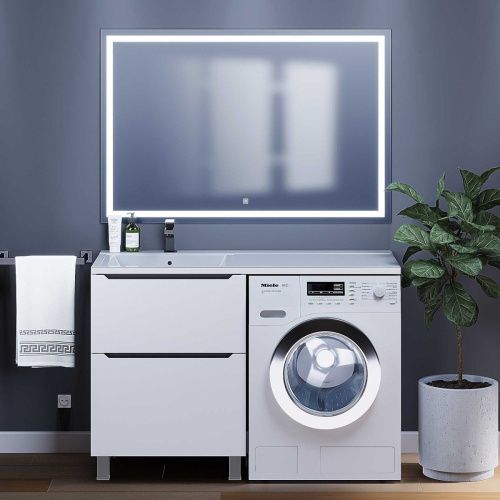 Тумба под раковину Uperwood Tanos 291120334 60х50 напольная цвет белый - фото 3