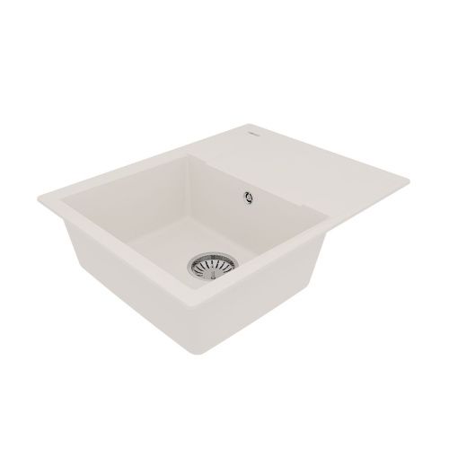 Кухонная мойка LeMark Imandra 640 9910022 65х50 цвет белый поверхность матовая - фото 2