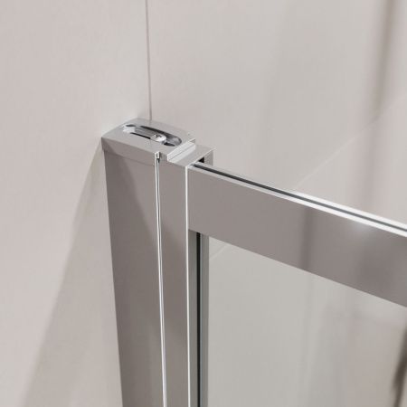 Душевая шторка на ванну Cezares SLIDER SLIDER-FIX-VF-11-90/150-C-Cr 90х150 стекло прозрачное профиль хром глянцевый ориентация универсальная