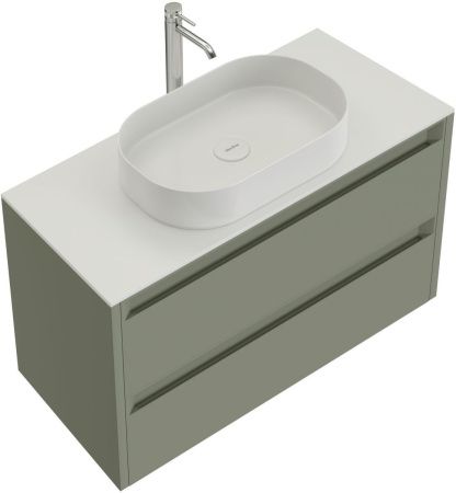 Тумба под раковину Allen Brau Fantasy 2.0 1.11005.CGM 2.0 120х50 подвесная цвет зеленый