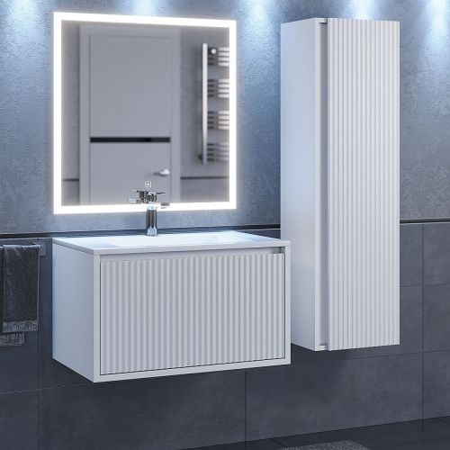 Тумба с раковиной Uperwood Next Premium 3930205164 70х50 цвет белый - фото 2