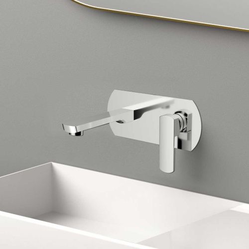 Смеситель для раковины Vincea Next VBFW-1N1CH встраиваемый в стену хром