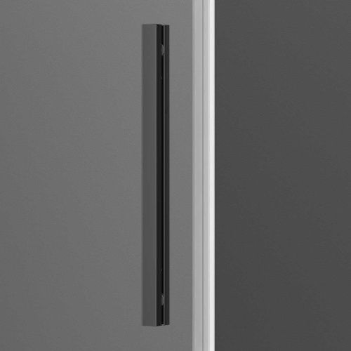 Душевая дверь Vincea Soft VDS-3SO120CLGM 120х195 стекло прозрачное профиль вороненая сталь - фото 2