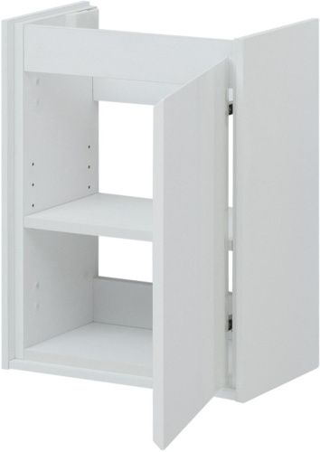 Тумба под раковину Aquanet Милан 00339962 40х20 подвесная цвет белый - фото 5