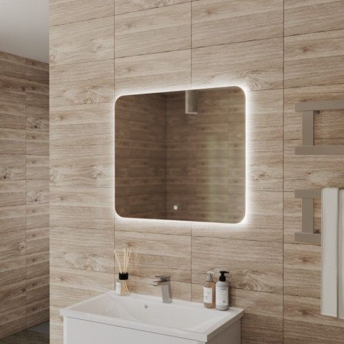 Зеркало с подсветкой Maretti Florenza FL148070P25EL 80х70 подвесное - фото 5