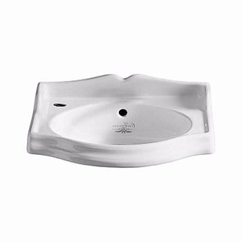 Раковина из сантехнического фаянса Simas Arcade AR035bi*1sx 40х30 подвесная цвет белый 1 отверстие под смеситель