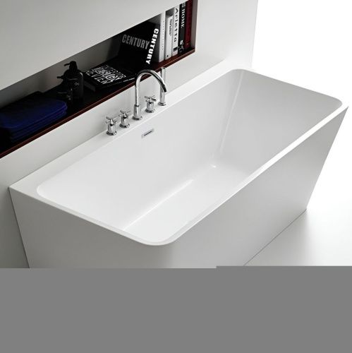 Ванна акриловая Cerutti SPA CT9344 170х75 отдельностоящая прямоугольная с ножками - фото 3