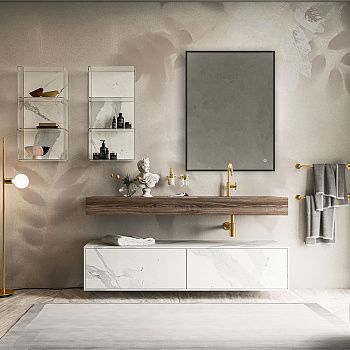 Зеркало с подсветкой Vincea VLM-3VN600B 60х80 подвесное