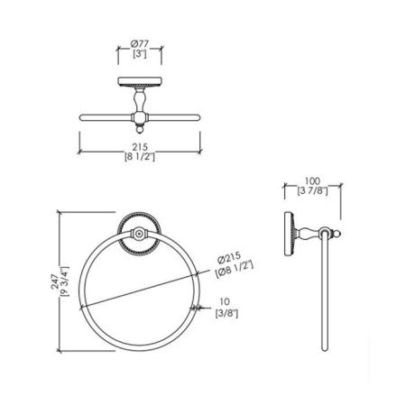Полотенцедержатель Devon Devon Dorothy DOR407OT