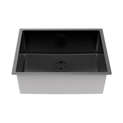 Кухонная мойка Paulmark LASSAN 54 UNI LA54-MBN 40х50 цвет черный поверхность матовая - фото 2