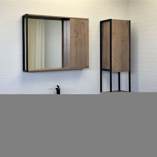 Тумба с раковиной Comforty Лиссабон 00-00006269CF 90х50 подвесная цвет коричневый - фото 5