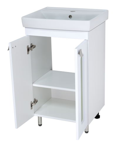 Тумба под раковину Misty Урал Э-Ура-01050-021Н 50х40 напольная цвет белый - фото 2