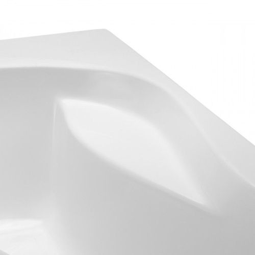 Ванна акриловая Santek Майорка XL 1WH111991 160х95 пристенная асимметричная без каркаса - фото 3