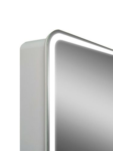 Зеркало-шкаф Continent Tokio МВК010 90х50 подвесной цвет белый - фото 5